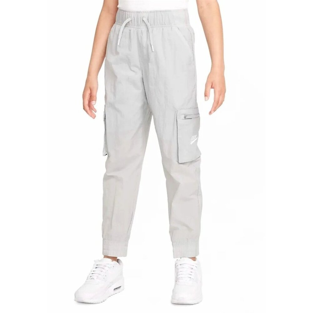 AND NOW WHAT- MENS LIGHT GREY PULLOVER ELASTIC WAIST TAPPER LEG PANTS X-LARGE